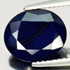 5.02 Ct. Charming Oval Natural Gem Deep Blue Sapphire Madagascar
