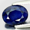 2.10 Ct. Oval Shape Natural Gem Deep Blue Sapphire Madagascar