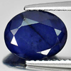 Good Natural Gem 2.73 Ct. Oval Shape Deep Blue Sapphire Madagascar