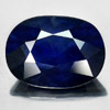 Deep Blue Sapphire 3.25 Ct. Oval Shape 10.8 x 8 Mm. Natural Gem From Thailand