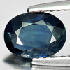 1.00 Ct. Nice Natural Gemstone Deep Blue Sapphire Oval Shape