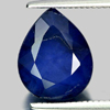 2.58 Ct. Attractive Natural Gem Deep Blue Sapphire Diffusion Pear Shape