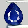 Natural Gemstone 2.01 Ct. Pear Shape Deep Blue Sapphire Diffusion