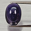 Natural Deep Blue Diffusion Sapphire 8.46 Ct.Oval Cabochon Shape 14.7 x 10.5 Mm