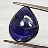 Natural Deep Blue Diffusion Sapphire 5.73 Ct. Pear Cabochon 12.7 x 10.7 Mm