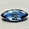 Natural Blue Sapphire 0.57Ct. Marquise Shape 8.7 x 3.7 Mm Gemstone From Thailand