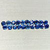 Natural Blue Sapphire 1.53 Ct. 20Pcs Round Diamond Cut 2.5 Mm Gemstones