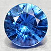 Natural Blue Sapphire 0.42 Ct.Round Diamond Cut 4.5 Mm Gemstones From Madagascar