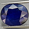 Natural Blue Sapphire 7.84 Ct. Oval Shape 12.7 x 10.3 Mm Gemstone from Madagascar