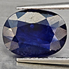 Natural Blue Sapphrie 6.14 Ct. Oval Shape 12.5 x 9.6 Mm Gemstone