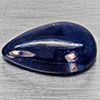 Natural Blue Sapphire 11.36 Ct. Pear Cabochon Shape 17.1 x 10.9 Mm Gemstone