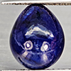 Natural Blue Sapphire 5.01 Ct. Pear Cabochon Shape 10.6 x 8.8 Mm Gemstone