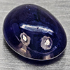Natural Blue Sapphire 4.25 Ct. Oval Cabochon Shape  9.8 x 8 Mm Gemstone
