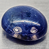 Natural Blue Sapphire 14.57 Ct. Oval Cabochon Shape 14.4 x 12.5 Mm Gemstone