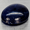 Natural Blue Sapphire 16.91 Ct. Oval Cabochon Shape 16.1 x 13.3 Mm Gemstone