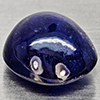 Natural Blue Sapphire 5.12 Ct. Oval Cabochon Shape 9.8 x 9.1 Mm Gemstone
