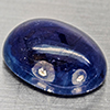 Natural Blue Sapphire 8.79 Ct. Oval Cabochon Shape 13.5 x 10.5 Mm Gemstone