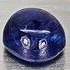 Natural Blue Sapphire 4.14 Ct. Oval Cabochon Shape 8.4 x 8 Mm Gemstone