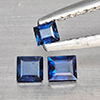 Natural Blue Sapphire 0.35 Ct. 3 Pcs Mixed Shape Gemstones From Madagascar