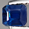 Natural Blue Sapphire 0.54 Ct. Octagon Shape 4.5 x 4 Mm Gemstone From Madagascar