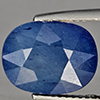 Natural Blue Sapphire 7.40 Ct. Oval Shape 12 x 9.1 Mm Gemstone From Madagascar