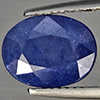Natural Blue Sapphire 3.49 Ct. Oval Shap 11 x 8.5 Mm Gemstone From Madagascar