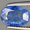 Natural Blue Sapphire 1.68 Ct. Oval Shape 8 x 7.3 Mm Gemstone From Madagascar