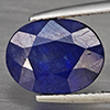Natural Blue Sapphire 6.49 Ct. Oval Shape 11.7 x 8.9 Mm Gemstone from Madagascar