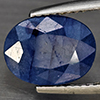 Natural Blue Sapphire 4.36 Ct. Oval Shape 10.7 x 8.3 Mm Gemstone from Madagascar