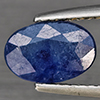 Natural Blue Sapphire 2.02 Ct. Oval Shape 9.1 x 6.1 Mm Gemstone from Madagascar