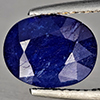 Natural Blue Sapphire 4.71 Ct. Oval Shape 10.2 x 7.5 Mm Gemstone From Madagascar