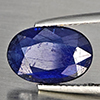 Natural Blue Sapphire 3.38 Ct. Oval Shape 12.4 x 8.5 Mm Gemstone from Madagascar