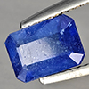 Natural Blue Sapphire 2.01 Ct. Octagon Shape 7.8 x 5.4 Mm Gemstone from Madagascar