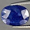 Natural Blue Sapphire 4.21 Ct. Oval Shape 12.5 x 9.4 Mm Gemstone From Madagascar