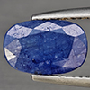 Natural Blue Sapphire 2.98 Ct. Oval Shape 10.4 x 6.8 Mm Gemstone from Madagascar