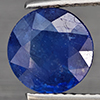 Natural Blue Sapphire 3.01 Ct. Round Shape 8.1 Mm Gemstone from Madagascar