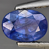 Natural Blue Sapphire 1.63 Ct. Oval Shape 7.4 x 5.3 Mm Gemstone from Madagascar