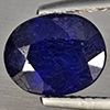 Natural Blue Sapphire 2.30 Ct. Oval Shape 8.5 x 7 Mm Gemstone from Madagascar