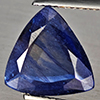 Natural Blue Sapphire 4.36 Ct. Trilliant Shape 10.3 x 5.1 Mm Gemstone from Madagascar