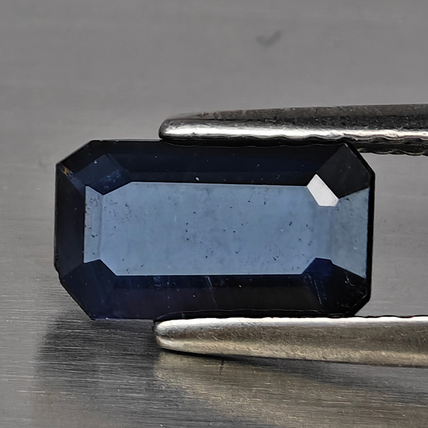 Natural Blue Sapphire Gemstones 1.07 Ct. Octagon Shape 8.7 x 4.9 Mm.