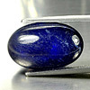 Blue Sapphire 25.26 Ct. Oval Cabochon 21 x 13.5 Mm. Natural Gemstone Madagascar