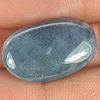 Blue Sapphire 30.20 Ct. Oval Cabochon 22 x 13 Mm. Natural Gemstone Madagascar