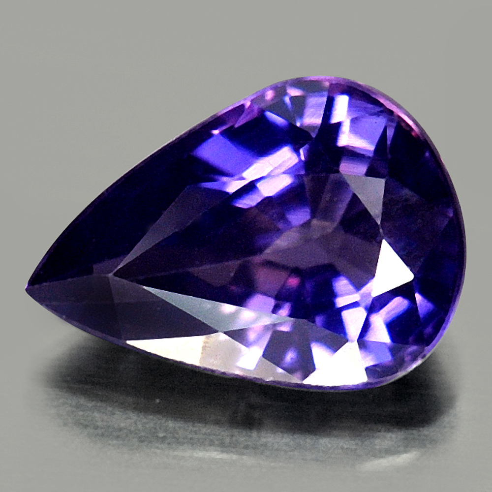 Violetish Blue Sapphire Certified 1.28 Ct. Natural Unheated Gemstone Madagascar