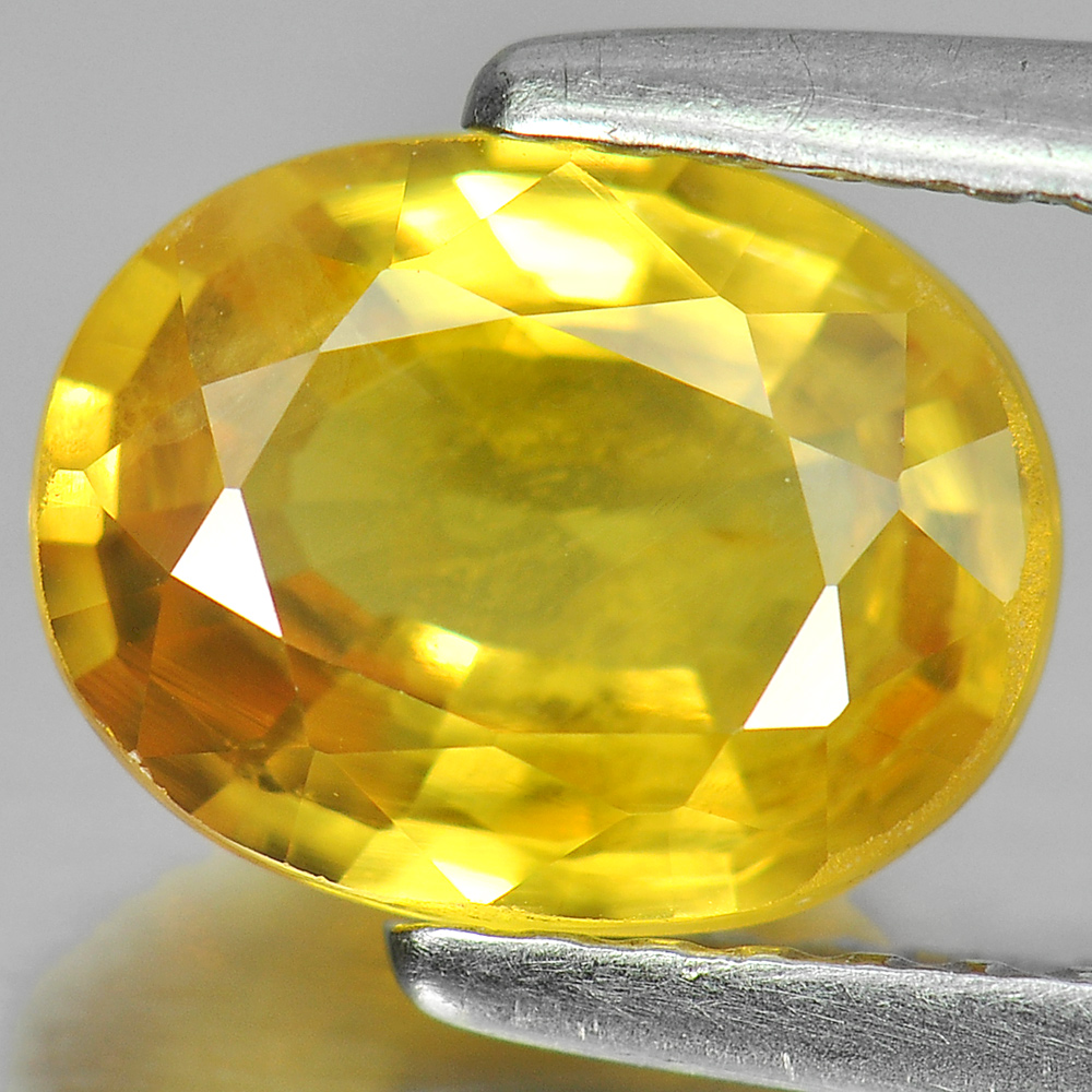 1.87 Ct. Oval Shape Natural Yellow Sapphire Thailand