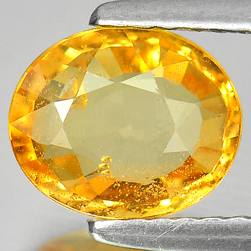 1.58 Ct. Oval Shape Natural Yellow Sapphire Thailand