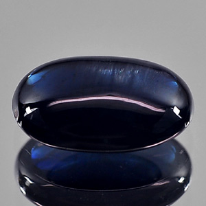 1.66 Ct. Attractive Oval Cabochon Natural Deep Blue Sapphire Gemstone