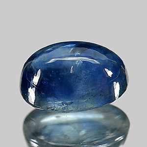 1.41 Ct. Oval Cabochon Natural Gemstone Blue Sapphire