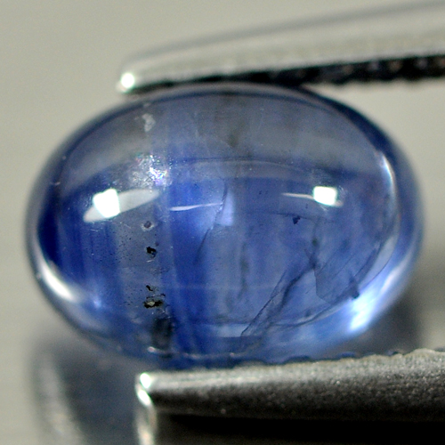 1.38 Ct. Oval Cab Natural Gemstone Blue Sapphire