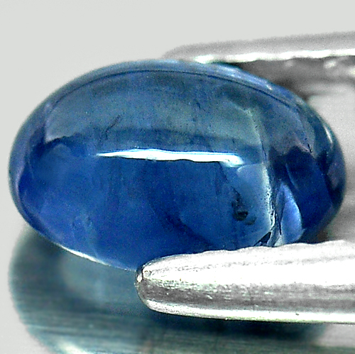 1.13 Ct. Oval Cab Natural Gemstone Blue Sapphire