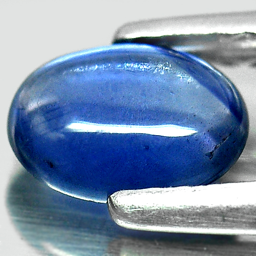 0.94 Ct. Natural Gemstone Blue Sapphire Oval Cabochon From Madagascar